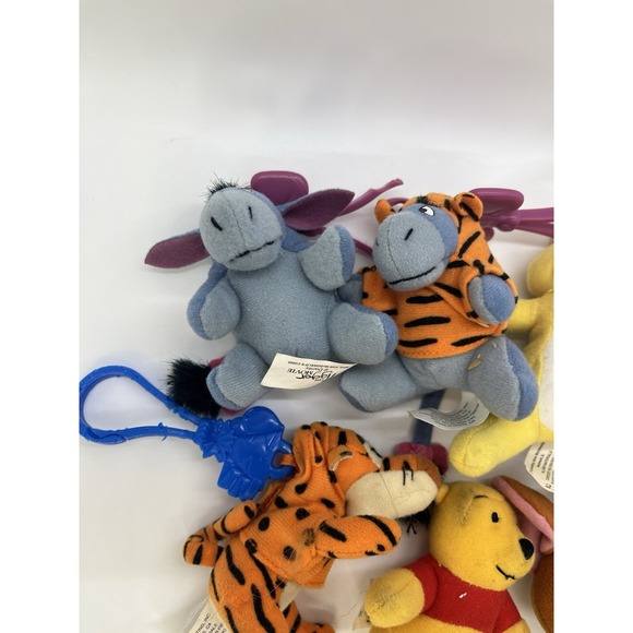 1998 Walt Disney Winnie The Pooh McDonald's Happy Meal Plush Tigger Movie Clips - Picture 2 of 14
